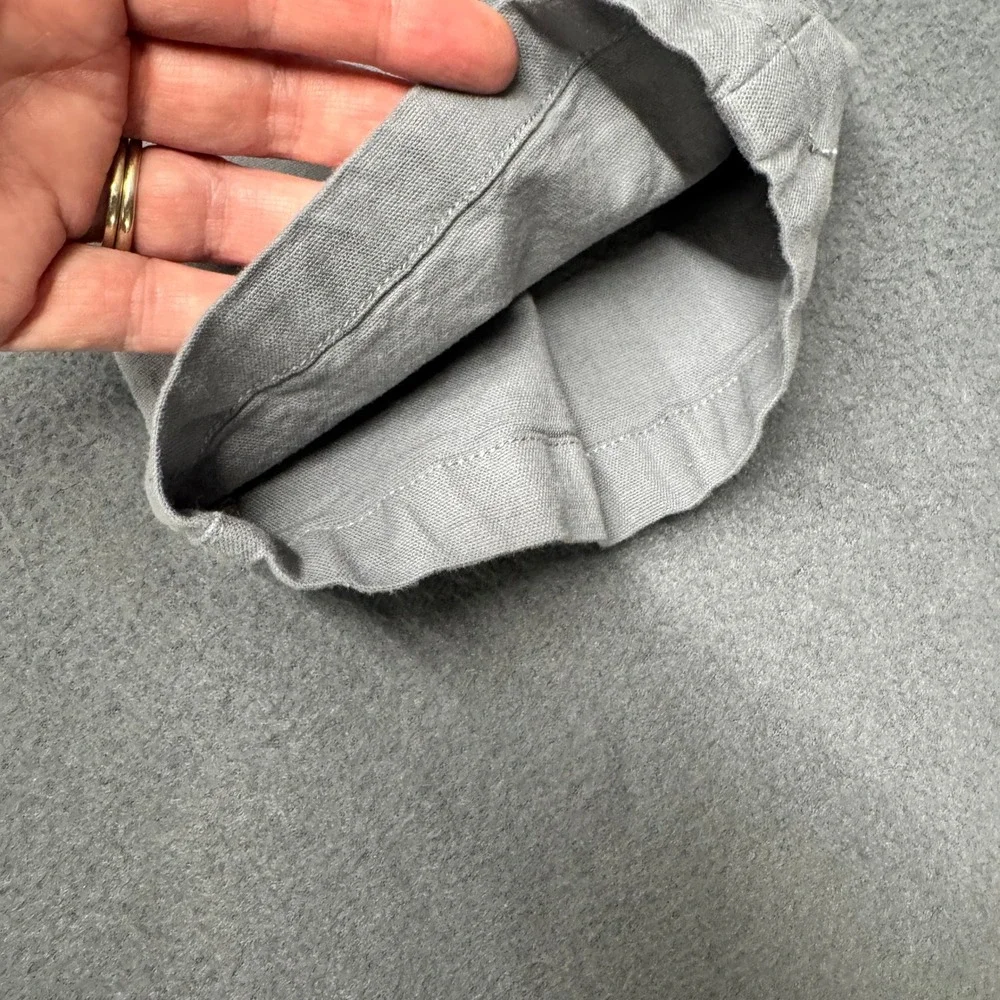 Free Fly Pants Mens 34x29 ACTUAL Gray Lightweight Coastal Cotton Bamboo HEMMED